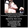 Mark Jindrak authentic signed WWE wrestling 8x10 photo W/Cert Autographed 11 Certificate of Authenticity from The Autograph Bank