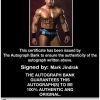 Mark Jindrak authentic signed WWE wrestling 8x10 photo W/Cert Autographed 16 Certificate of Authenticity from The Autograph Bank