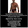 Mark Jindrak authentic signed WWE wrestling 8x10 photo W/Cert Autographed 18 Certificate of Authenticity from The Autograph Bank