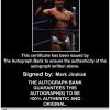 Mark Jindrak authentic signed WWE wrestling 8x10 photo W/Cert Autographed 20 Certificate of Authenticity from The Autograph Bank