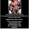 Mark Jindrak authentic signed WWE wrestling 8x10 photo W/Cert Autographed 27 Certificate of Authenticity from The Autograph Bank