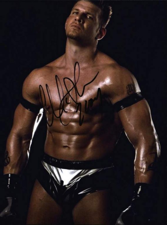 Mark Jindrak authentic signed WWE wrestling 8x10 photo W/Cert Autographed 33 signed 8x10 photo