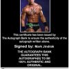 Mark Jindrak authentic signed WWE wrestling 8x10 photo W/Cert Autographed 34 Certificate of Authenticity from The Autograph Bank