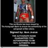 Mark Jindrak authentic signed WWE wrestling 8x10 photo W/Cert Autographed 36 Certificate of Authenticity from The Autograph Bank
