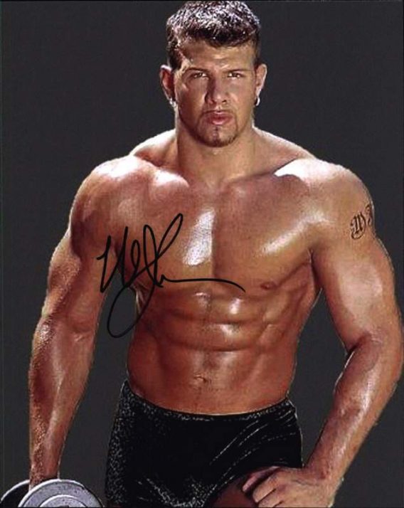 Mark Jindrak authentic signed WWE wrestling 8x10 photo W/Cert Autographed 38 signed 8x10 photo