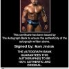 Mark Jindrak authentic signed WWE wrestling 8x10 photo W/Cert Autographed 40 Certificate of Authenticity from The Autograph Bank