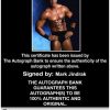 Mark Jindrak authentic signed WWE wrestling 8x10 photo W/Cert Autographed 42 Certificate of Authenticity from The Autograph Bank