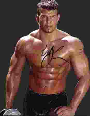 Mark Jindrak authentic signed WWE wrestling 8x10 photo W/Cert Autographed 45 signed 8x10 photo