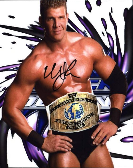 Mark Jindrak authentic signed WWE wrestling 8x10 photo W/Cert Autographed 47 signed 8x10 photo