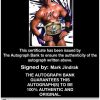 Mark Jindrak authentic signed WWE wrestling 8x10 photo W/Cert Autographed 47 Certificate of Authenticity from The Autograph Bank