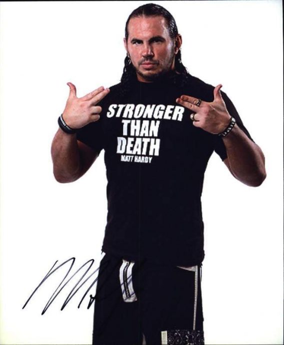 Matt Hardy authentic signed WWE wrestling 8x10 photo W/Cert Autographed 04 signed 8x10 photo