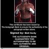 Matt Hardy authentic signed WWE wrestling 8x10 photo W/Cert Autographed 05 Certificate of Authenticity from The Autograph Bank