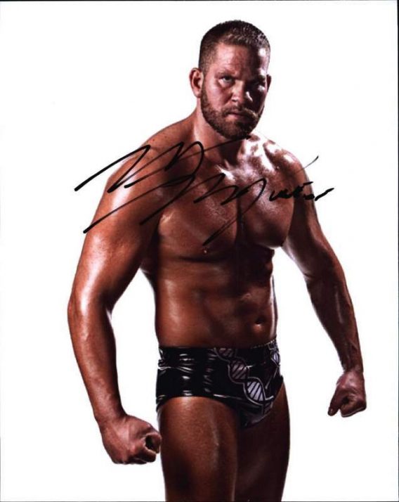 Matt Morgan authentic signed WWE wrestling 8x10 photo W/Cert Autographed 02 signed 8x10 photo