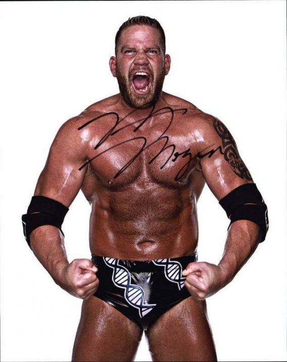 Matt Morgan authentic signed WWE wrestling 8x10 photo W/Cert Autographed 03 signed 8x10 photo