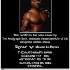 Maven Huffman authentic signed WWE wrestling 8x10 photo W/Cert Autographed 06 Certificate of Authenticity from The Autograph Bank