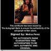 Melina Perez authentic signed WWE wrestling 8x10 photo W/Cert Autographed 04 Certificate of Authenticity from The Autograph Bank