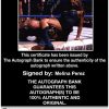 Melina Perez authentic signed WWE wrestling 8x10 photo W/Cert Autographed 06 Certificate of Authenticity from The Autograph Bank