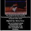Melina Perez authentic signed WWE wrestling 8x10 photo W/Cert Autographed 09 Certificate of Authenticity from The Autograph Bank