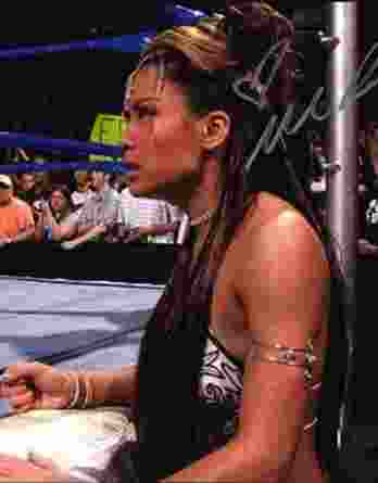 Melina Perez authentic signed WWE wrestling 8x10 photo W/Cert Autographed 11 signed 8x10 photo