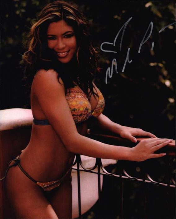 Melina Perez authentic signed WWE wrestling 8x10 photo W/Cert Autographed 15 signed 8x10 photo