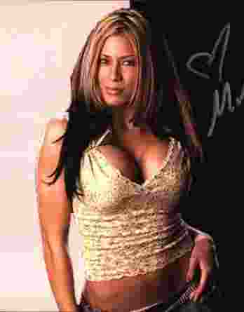 Melina Perez authentic signed WWE wrestling 8x10 photo W/Cert Autographed 17 signed 8x10 photo