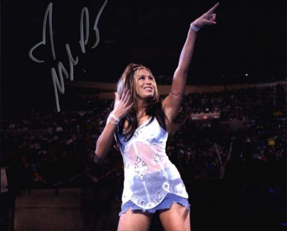 Melina Perez authentic signed WWE wrestling 8x10 photo W/Cert Autographed 19 signed 8x10 photo