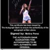 Melina Perez authentic signed WWE wrestling 8x10 photo W/Cert Autographed 19 Certificate of Authenticity from The Autograph Bank