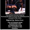 Melina Perez authentic signed WWE wrestling 8x10 photo W/Cert Autographed 28 Certificate of Authenticity from The Autograph Bank
