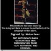 Melina Perez authentic signed WWE wrestling 8x10 photo W/Cert Autographed 34 Certificate of Authenticity from The Autograph Bank