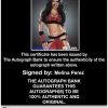 Melina Perez authentic signed WWE wrestling 8x10 photo W/Cert Autographed 36 Certificate of Authenticity from The Autograph Bank