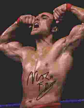 Nunzio authentic signed WWE wrestling 8x10 photo W/Cert Autographed 02 signed 8x10 photo