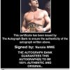 Nunzio authentic signed WWE wrestling 8x10 photo W/Cert Autographed 08 Certificate of Authenticity from The Autograph Bank