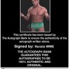 Nunzio authentic signed WWE wrestling 8x10 photo W/Cert Autographed 13 Certificate of Authenticity from The Autograph Bank