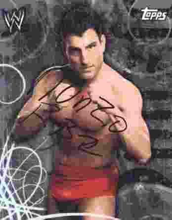 Nunzio authentic signed WWE wrestling 8x10 photo W/Cert Autographed 21 signed 8x10 photo
