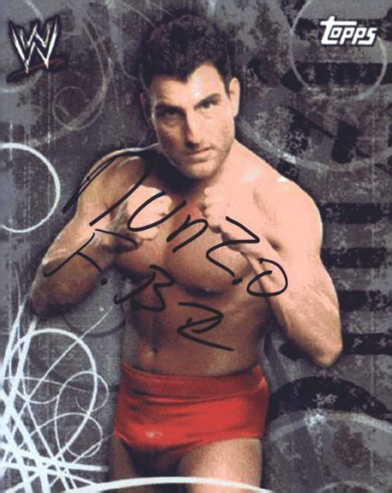 Nunzio authentic signed WWE wrestling 8x10 photo W/Cert Autographed 21 signed 8x10 photo