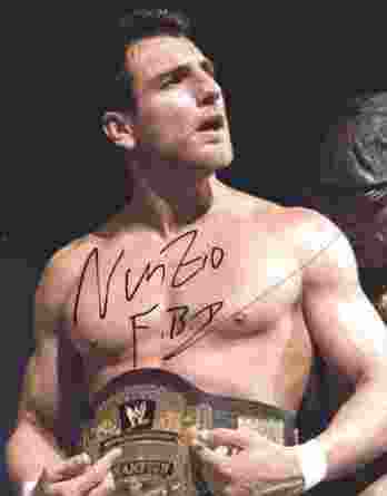 Nunzio authentic signed WWE wrestling 8x10 photo W/Cert Autographed 22 signed 8x10 photo