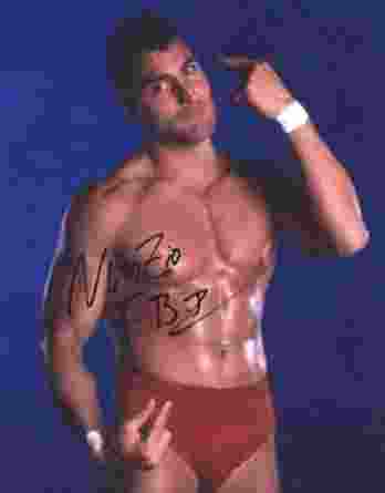 Nunzio authentic signed WWE wrestling 8x10 photo W/Cert Autographed 23 signed 8x10 photo