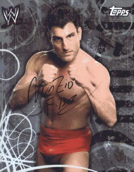 Nunzio authentic signed WWE wrestling 8x10 photo W/Cert Autographed 31 signed 8x10 photo