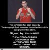 Nunzio authentic signed WWE wrestling 8x10 photo W/Cert Autographed 36 Certificate of Authenticity from The Autograph Bank