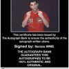Nunzio authentic signed WWE wrestling 8x10 photo W/Cert Autographed 37 Certificate of Authenticity from The Autograph Bank