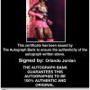 Orlando Jordan authentic signed WWE wrestling 8x10 photo W/Cert Autographed 04 Certificate of Authenticity from The Autograph Bank