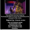 Orlando Jordan authentic signed WWE wrestling 8x10 photo W/Cert Autographed 10 Certificate of Authenticity from The Autograph Bank