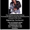 Paul Burchill authentic signed WWE wrestling 8x10 photo W/Cert Autographed 03 Certificate of Authenticity from The Autograph Bank