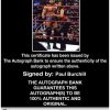 Paul Burchill authentic signed WWE wrestling 8x10 photo W/Cert Autographed 04 Certificate of Authenticity from The Autograph Bank