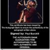 Paul Burchill authentic signed WWE wrestling 8x10 photo W/Cert Autographed 09 Certificate of Authenticity from The Autograph Bank