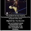 Paul Burchill authentic signed WWE wrestling 8x10 photo W/Cert Autographed 11 Certificate of Authenticity from The Autograph Bank