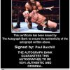 Paul Burchill authentic signed WWE wrestling 8x10 photo W/Cert Autographed 13 Certificate of Authenticity from The Autograph Bank