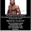 Paul Burchill authentic signed WWE wrestling 8x10 photo W/Cert Autographed 18 Certificate of Authenticity from The Autograph Bank