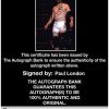 Paul London authentic signed WWE wrestling 8x10 photo W/Cert Autographed 01 Certificate of Authenticity from The Autograph Bank