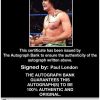 Paul London authentic signed WWE wrestling 8x10 photo W/Cert Autographed 02 Certificate of Authenticity from The Autograph Bank